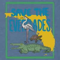 Gators Daily Save The Everglades Garment-Dyed Sweatshirt