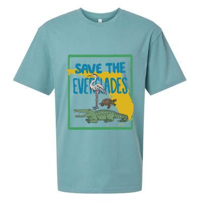 Gators Daily Save The Everglades Sueded Cloud Jersey T-Shirt
