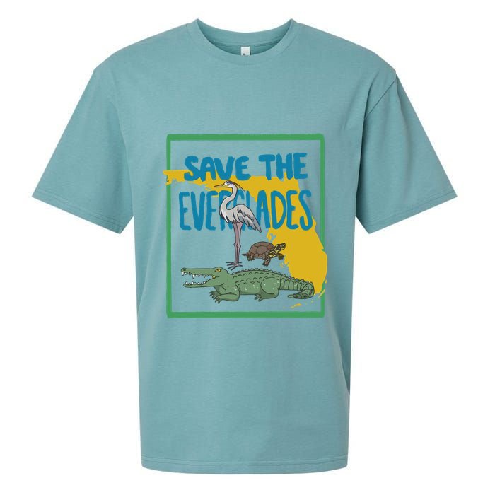 Gators Daily Save The Everglades Sueded Cloud Jersey T-Shirt