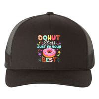 Groovy Donut Stress Just Do Your Best Testing Day Teachers Yupoong Adult 5-Panel Trucker Hat