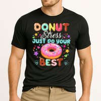 Groovy Donut Stress Just Do Your Best Testing Day Teachers Performance Shirt