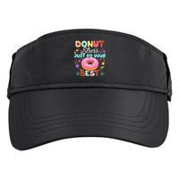 Groovy Donut Stress Just Do Your Best Testing Day Teachers Adult Drive Performance Visor