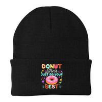 Groovy Donut Stress Just Do Your Best Testing Day Teachers Beanie