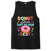 Groovy Donut Stress Just Do Your Best Testing Day Teachers PosiCharge Competitor Tank
