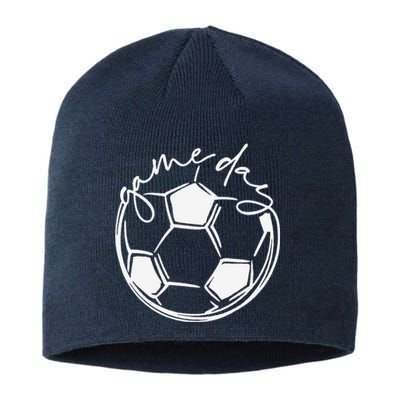 Game Day  Sports Parent  Soccer Mom Sustainable Beanie