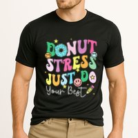 Groovy Donut Stress Just Do Your Best Test Day Performance Shirt