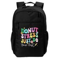 Groovy Donut Stress Just Do Your Best Test Day Backpack