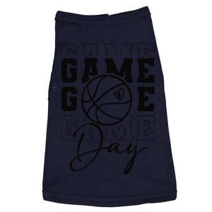 Game Day Sport Lover Mothers Day Basketball Mom Women Girl Doggie Tank