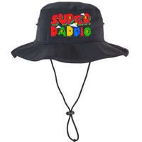 Gamer Dad Super Daddio Father's Day Funny Gift Legacy Cool Fit Booney Bucket Hat