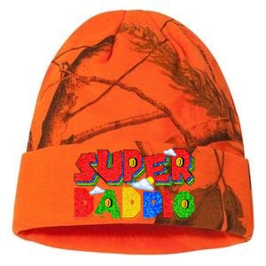 Gamer Dad Super Daddio Father's Day Funny Gift Kati Licensed 12" Camo Beanie