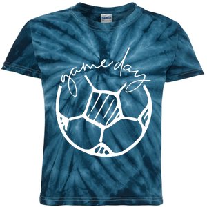 Game Day Soccer Ball Sports Game Ball Lover Men And Women Kids Tie-Dye T-Shirt