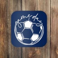 Game Day Shirts Sports Parent Shirts Soccer Mom Shirts Coaster