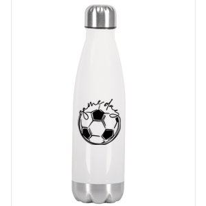 Game Day Shirts Sports Parent Shirts Soccer Mom Shirts Stainless Steel Insulated Water Bottle