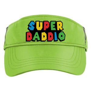 Gamer Dad Super Daddio Fathers Day Funny Gift Adult Drive Performance Visor