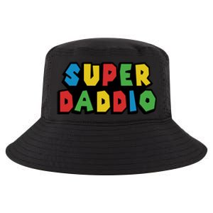 Gamer Dad Super Daddio Fathers Day Funny Gift Cool Comfort Performance Bucket Hat