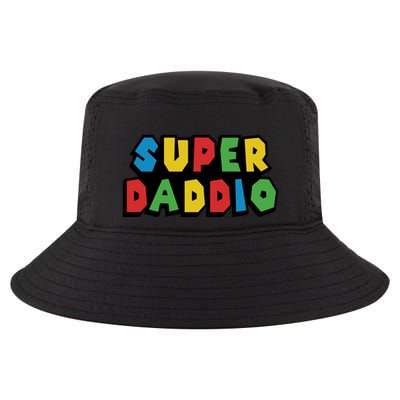 Gamer Dad Super Daddio Fathers Day Funny Gift Cool Comfort Performance Bucket Hat