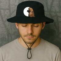 Groundhog Day Shadow Puppet Funny Gift Bucket Hat