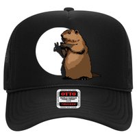 Groundhog Day Shadow Puppet Funny Gift Hat