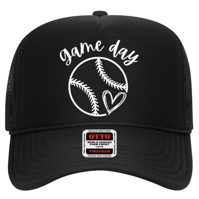 Game Day Softball Heart Love S Or Baseball Great Gift Hat