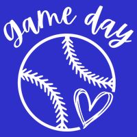 Game Day Softball Heart Love S Or Baseball Great Gift T-Shirt