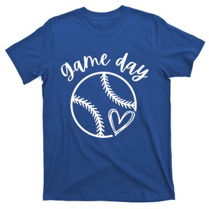 Game Day Softball Heart Love S Or Baseball Gift T-Shirt