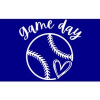 Game Day Softball Heart Love S Or Baseball Gift Bumper Sticker