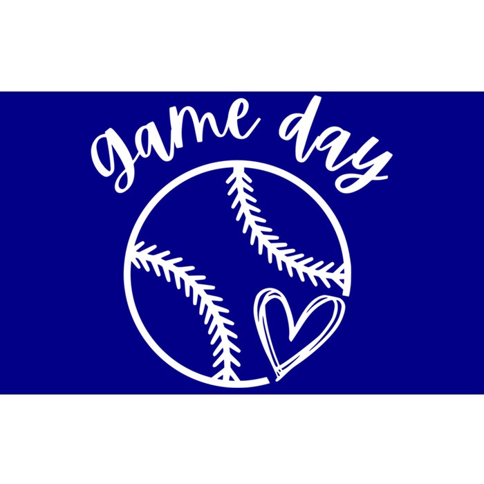 Game Day Softball Heart Love S Or Baseball Gift Bumper Sticker