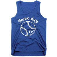 Game Day Softball Heart Love S Or Baseball Gift Tank Top