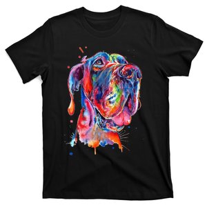 Great Dane Splash Art Dane T-Shirt