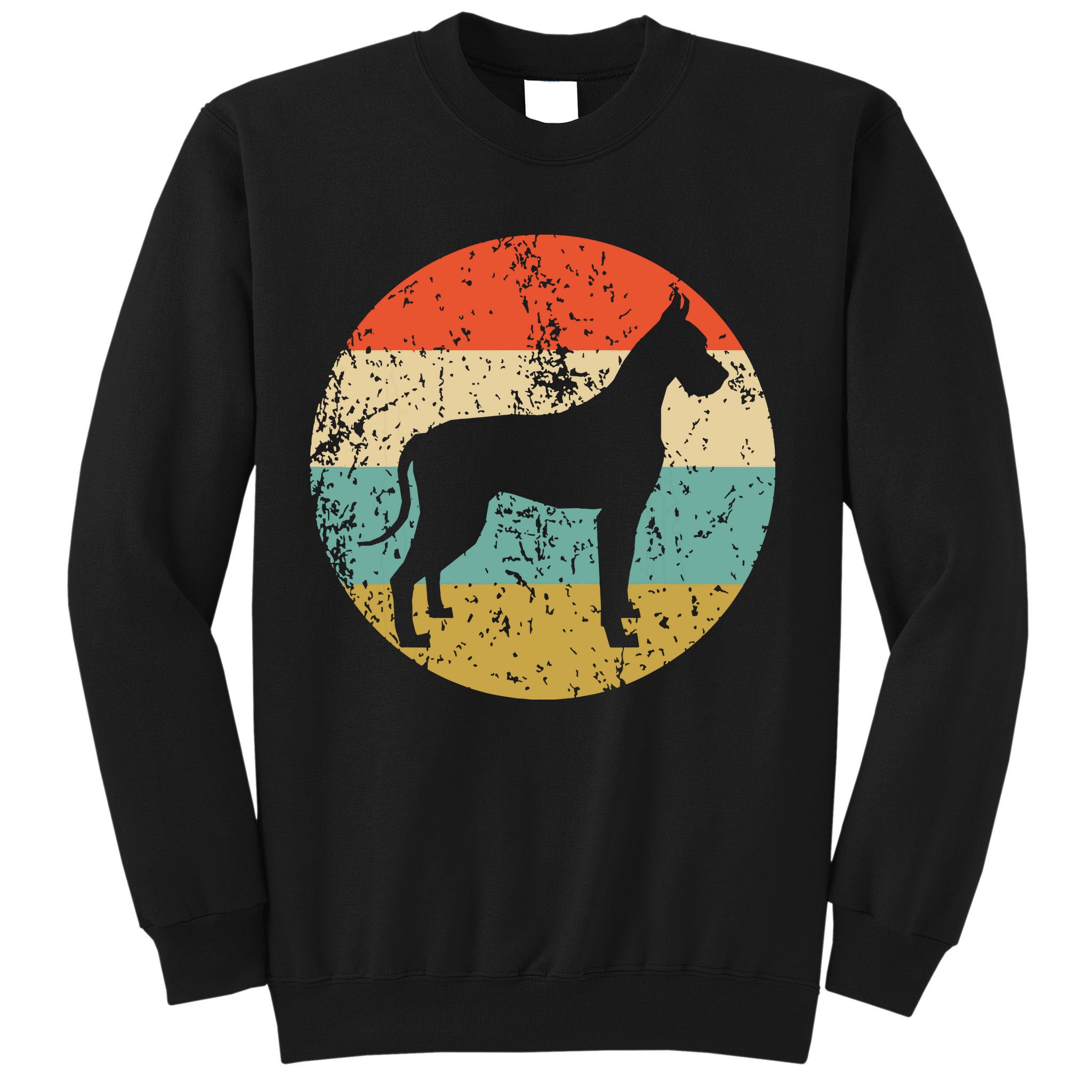 Great Dane Shirts Vintage Retro Great Dane Dog Sweatshirt