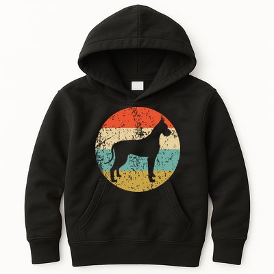 Great Dane Shirts Vintage Retro Great Dane Dog Kids Hoodie