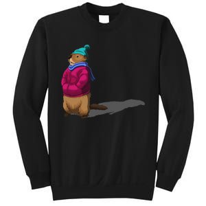 Groundhog Day Shadow Gift Ground Hog Sweatshirt