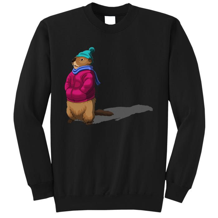 Groundhog Day Shadow Gift Ground Hog Sweatshirt