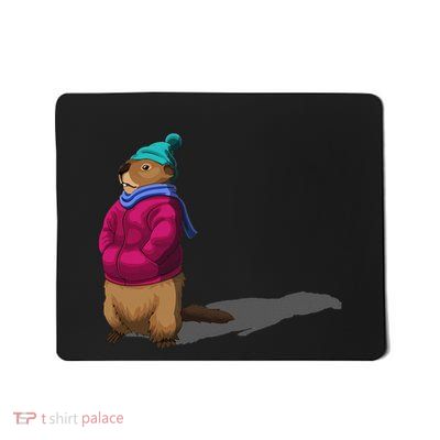 Groundhog Day Shadow Gift Ground Hog Mousepad