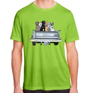 Great Dane Squad Pickup Truck Top For Men Large Dog Dad Adult ChromaSoft Performance T-Shirt