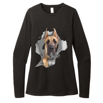 Great Dane Shirts Great Dane Lover Shirts Great Dane Womens CVC Long Sleeve Shirt