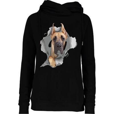 Great Dane Shirts Great Dane Lover Shirts Great Dane Womens Funnel Neck Pullover Hood