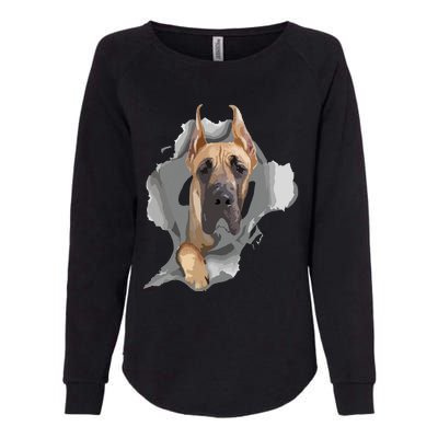 Great Dane Shirts Great Dane Lover Shirts Great Dane Womens California Wash Sweatshirt