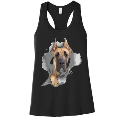 Great Dane Shirts Great Dane Lover Shirts Great Dane Women's Racerback Tank