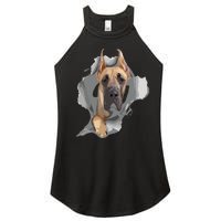 Great Dane Shirts Great Dane Lover Shirts Great Dane Women's Perfect Tri Rocker Tank