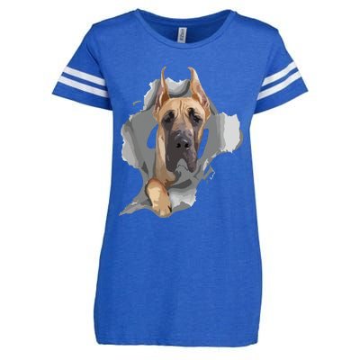 Great Dane Shirts Great Dane Lover Shirts Great Dane Enza Ladies Jersey Football T-Shirt