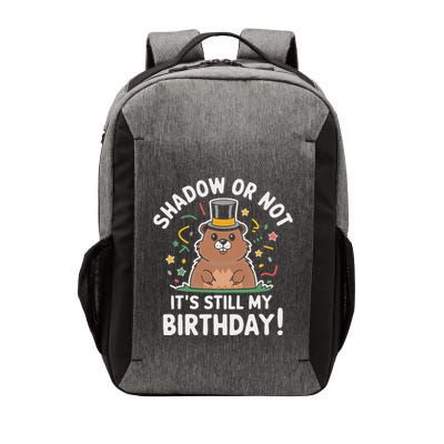 Groundhog Day Shadow Or Not ItS Still My Birthday Pun Vector Backpack