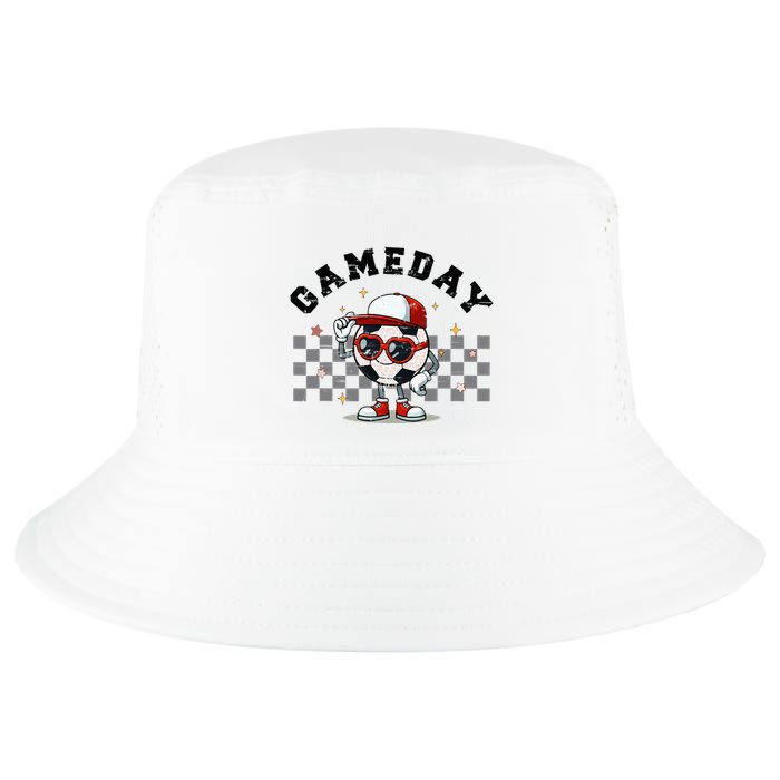 Game Day Soccer Funny Game Day Soccer Sport Lover Cool Comfort Performance Bucket Hat