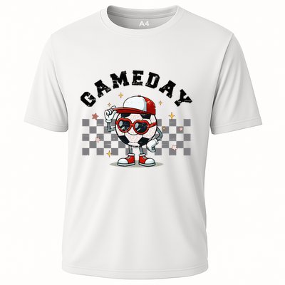 Game Day Soccer Funny Game Day Soccer Sport Lover Performance Shirt