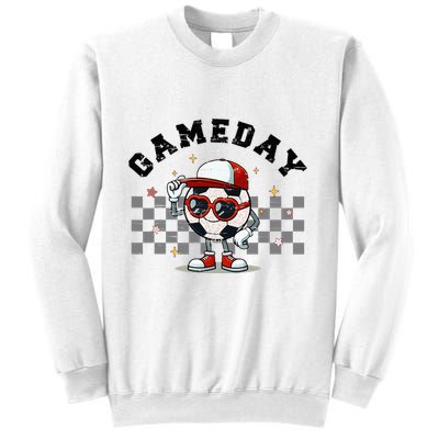 Game Day Soccer Funny Game Day Soccer Sport Lover Sweatshirt