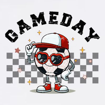 Game Day Soccer Funny Game Day Soccer Sport Lover T-Shirt