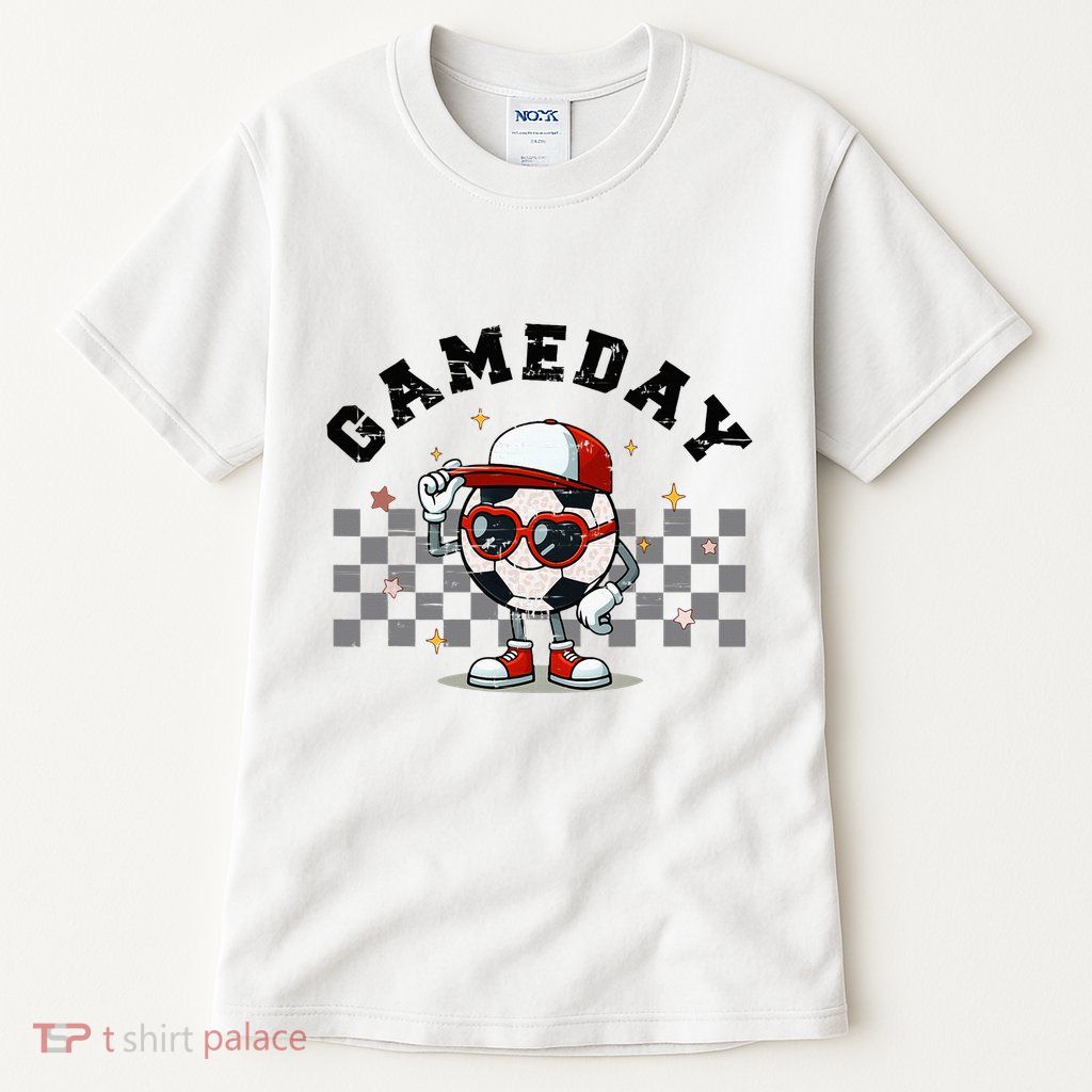 Game Day Soccer Funny Game Day Soccer Sport Lover Tall T-Shirt