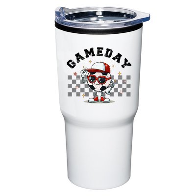 Game Day Soccer Funny Game Day Soccer Sport Lover Tumbler