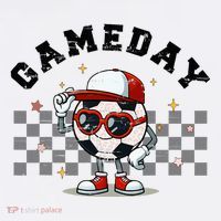 Game Day Soccer Funny Game Day Soccer Sport Lover Premium T-Shirt