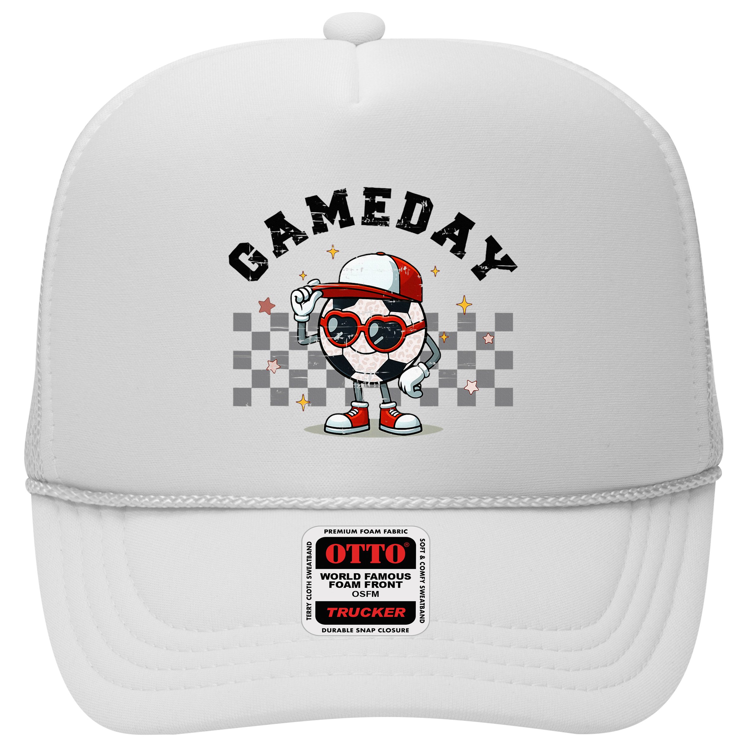 Game Day Soccer Funny Game Day Soccer Sport Lover Hat